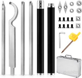 Set 25 Utensili Tornio Legno/Metallo