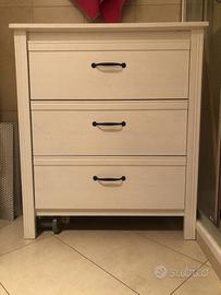 Cassettiera Ikea Bianca