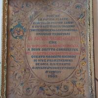 diploma di benemerenza del 1908 