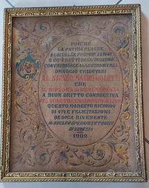 diploma di benemerenza del 1908 