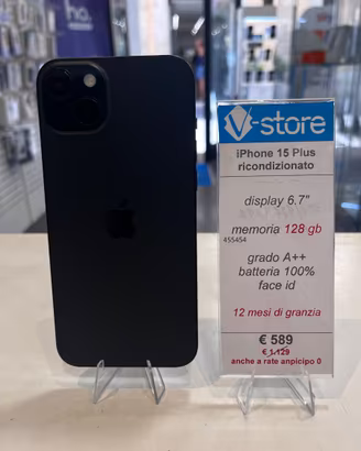 iPhone 15 plus 128 gb ricondizionato 