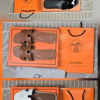 ciabatte hermès nuove taglia 37/38/39 