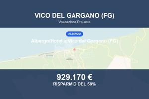 Immobile in asta di 1514 m² a Vico del Gargano