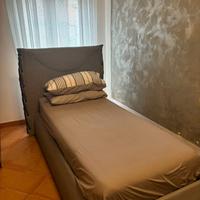 Letto Singolo con Contenitore + Materasso
