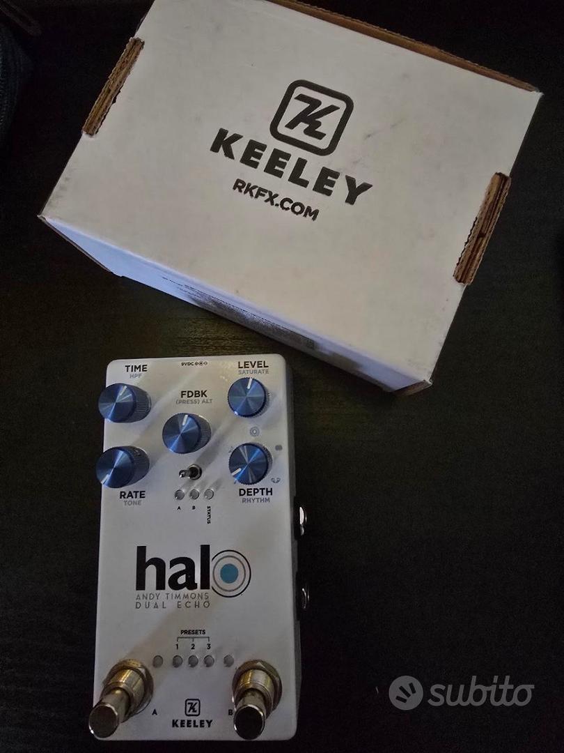 Keeley Halo Dual echo Delay Andy Timmons signature - Strumenti