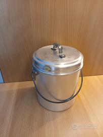 Gavetta militare vintage in alluminio