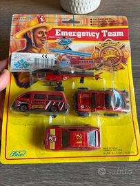 Toyco Emergency Team Set Rescue 1990 DG Giocattoli