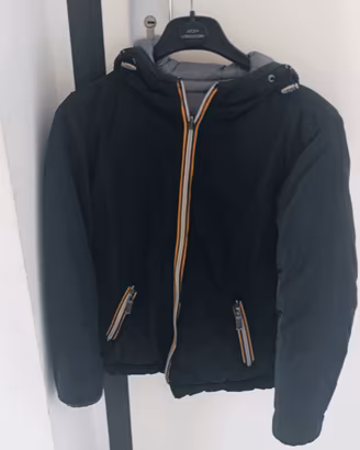 Giubbotto nero stile K-Way 8 anni Di Stefano 