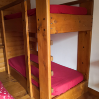 Letto a castello in legno