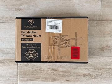 Supporto TV Perlesmith Full Motion Nuovo Sigillato