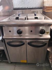 FRIGGITRICE A GAS  2 VASCHE 
LINEA 70