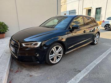 A3 Sportback 2.0 TDI 150 CV Sline interno/esterno