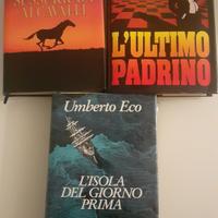 Set di 3 romanzi, di cui uno danneggiato 