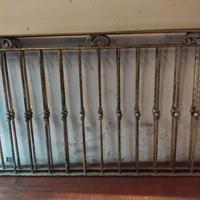 numero tre spezzoni ringhiere in ferro lavorato