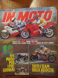 Rivista IN MOTO numero 4 del 1989