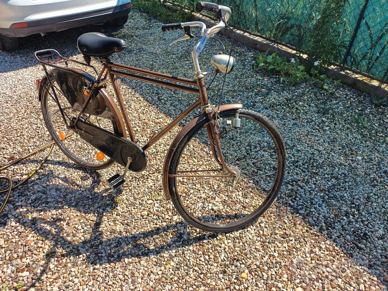 Vélo Beach Cruiser Via Veneto 26 Pouces – 6 Vitesses, Cadre Alu, Phares LED, Modèle Homme