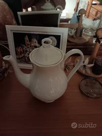 Teiera Lierre Sauvage La porcellana bianca