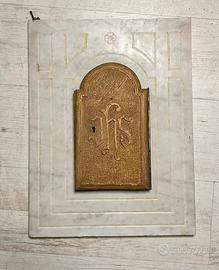 Sportello tabernacolo ottocentesco