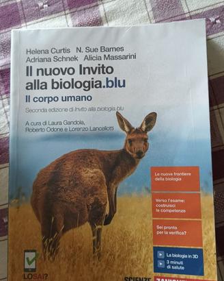 9788808924131 Il nuovo invito alla biologia.blu