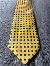 Cravatta Marinella gialla