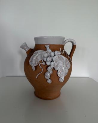 Vaso in ceramica decorato
