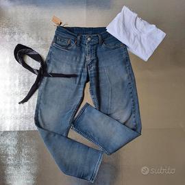 Jeans Levi's 511 Slim Fit 30x30, 46 ITA uomo grigi