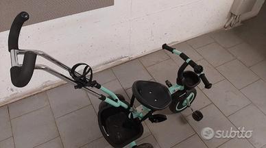 triciclo passeggino bambino 2 in 1