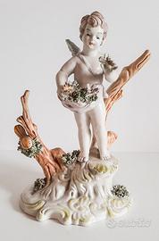 Statuina angioletto - CAPODIMONTE - anni '60/70