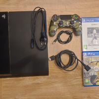 Playstation 4 slim + controller + 2 giochi