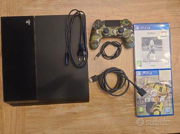 Playstation 4 slim + controller + 2 giochi