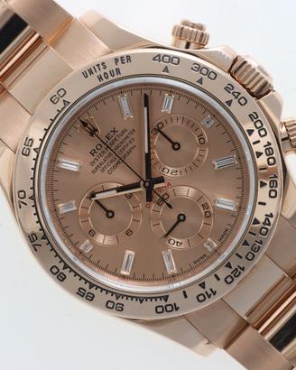 Rolex Daytona 116505 Sundust Baguette 2019