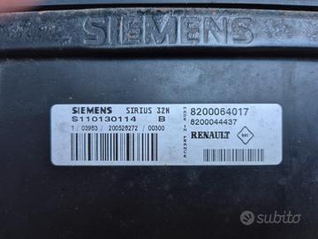 Centralina Renault Clio II anno 2000