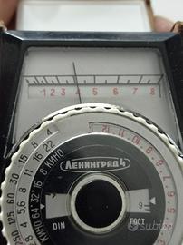 esposimetro russo Leningrado-4 al selenio