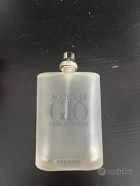 Bottiglia acqua di gio