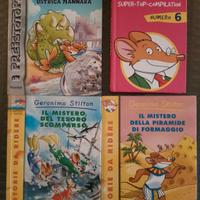 4 Libri "Geronimo Stilton"