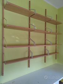libreria scaffalatura bamboo