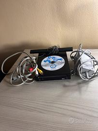 Nintendo Wii Console Nera+MarioKart+Wii Sport+Cavi