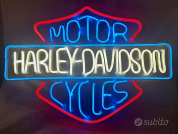 INSEGNA LUMINOSA DECORATIVA "HARLEY-DAVIDSON"