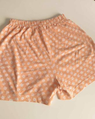 Short pigiama da notte con fiori Tg.XS