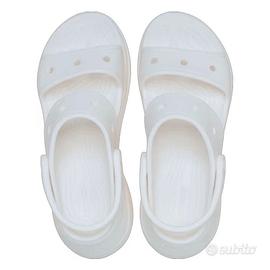 New CROCS CLASSIC BAE SANDAL WHITE (eur n.37-38)