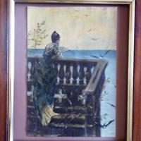 Dipinto ad olio fine ‘800 