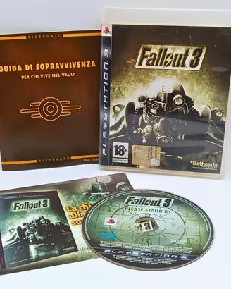 Fallout 3 PS3 PAL ITA Completo Originale Testato