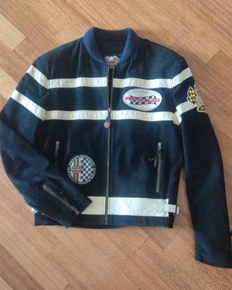 Giacca Vintage Harley-Davidson Racing – Camoscio L