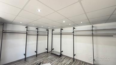 Scaffalatura abbigliamento