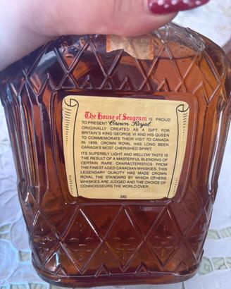 bottiglia vintageda collezione di Crown Royal