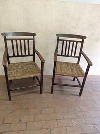 copia sedie antiche in legno pregiato