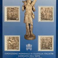 Francobolli Vaticano 1998 Giornata Arte (MNH*)