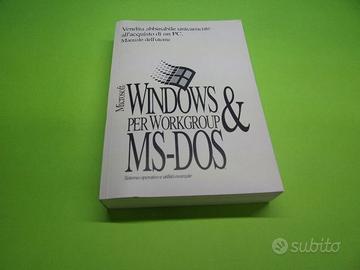 Microsoft Windows per Workgroup & MS-DOS, manuale
