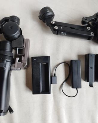 DJI Osmo 1+Zenmuse X3+4 Batt+ZAXIS+CARICABATT
