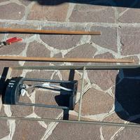 Tagliaerba bosch  + attrezzi giardino 